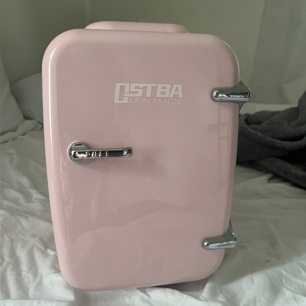 Pink Mini Fridge by Astba Appliance